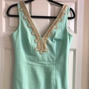 Lilly Pulitzer shift dress Lk new sz 4